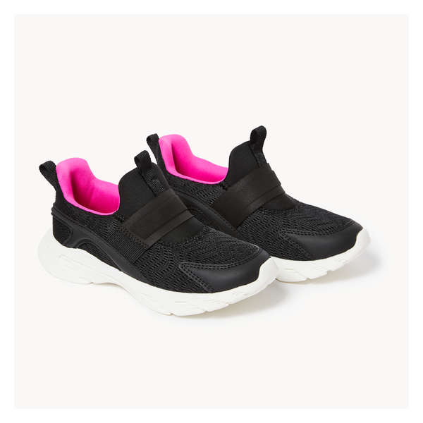 Kid Girls' Athletic Sneakers - Black
