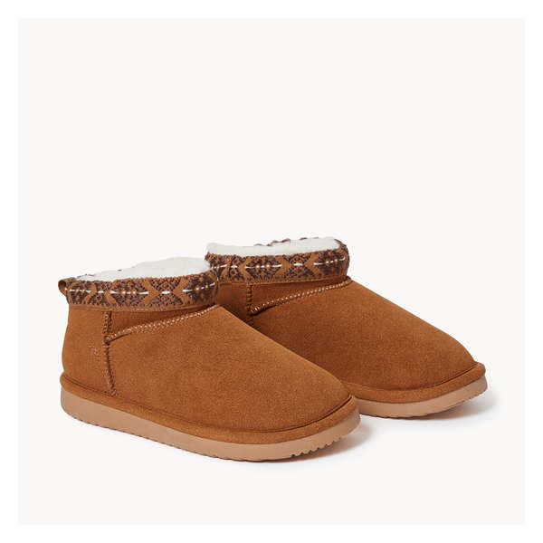 Kid Girls' Cozy Boots - Brown