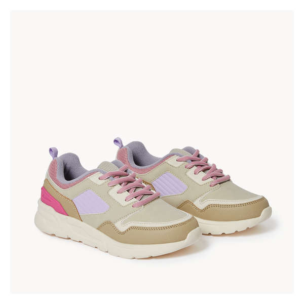 Kid Girls' Athletic Sneakers - Beige