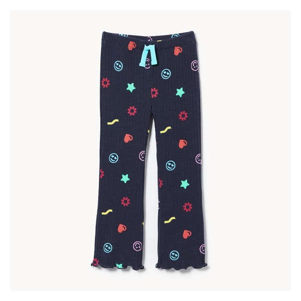 Toddler Girls' Crayola Rib Legging - Dark Navy