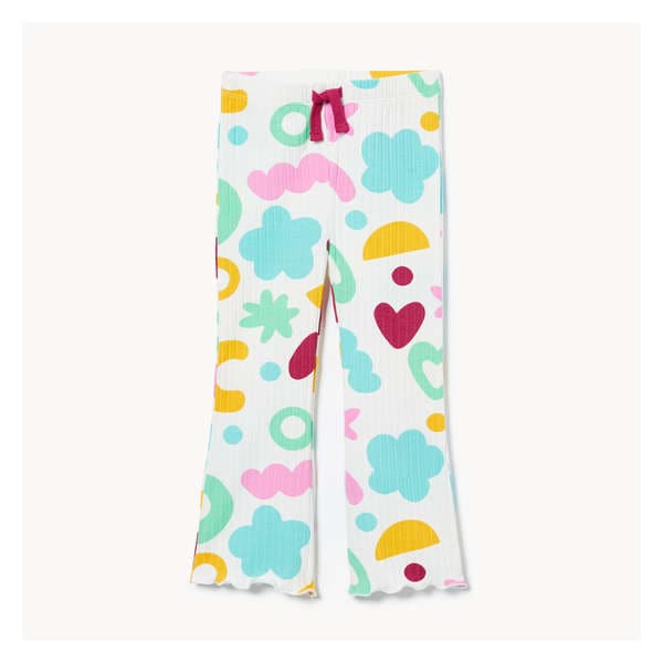 Toddler Girls' Crayola Rib Legging - Off White