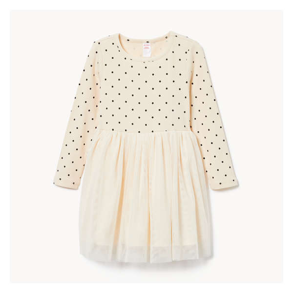 Toddler Girls' Tutu Dress - Cream