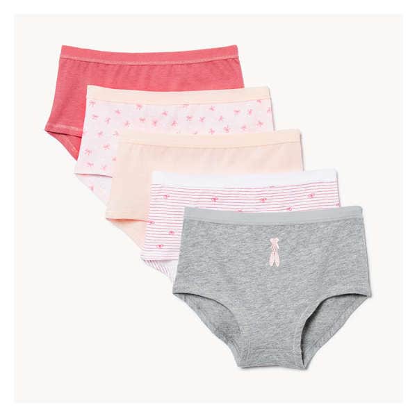 Toddler Girls' 5-Pack Cotton Boyshort - Multi