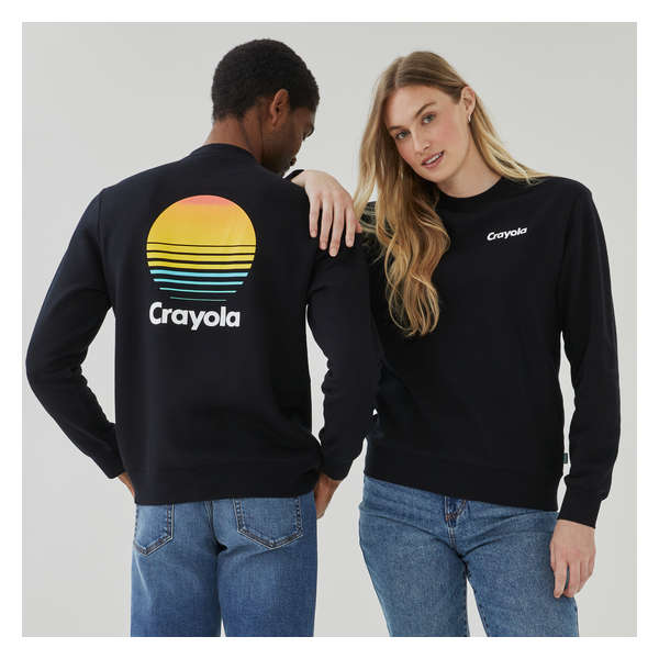Adult Crayola Long Sleeve - Black