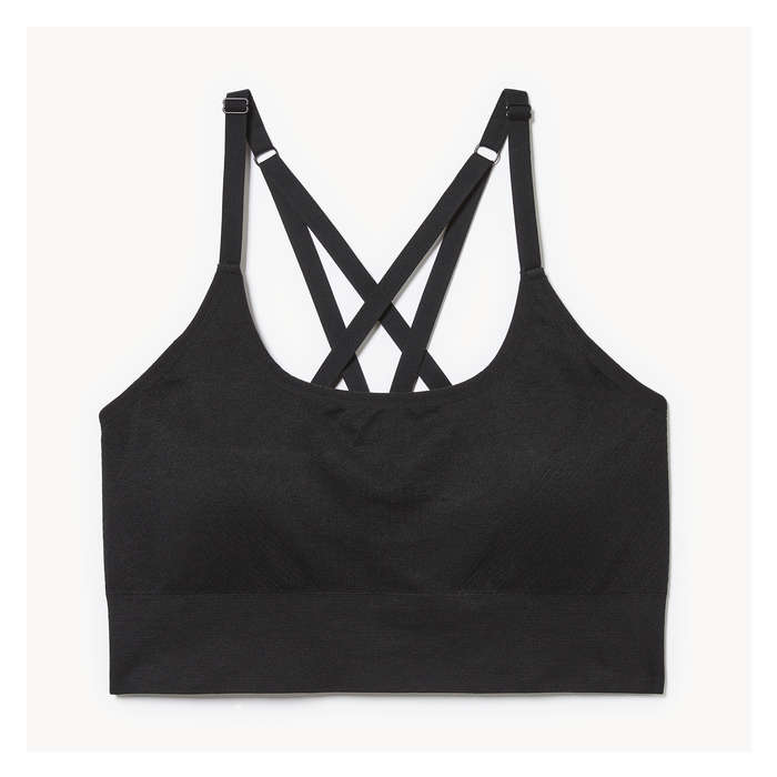 Women+ Medium Impact Sports Bra - Black