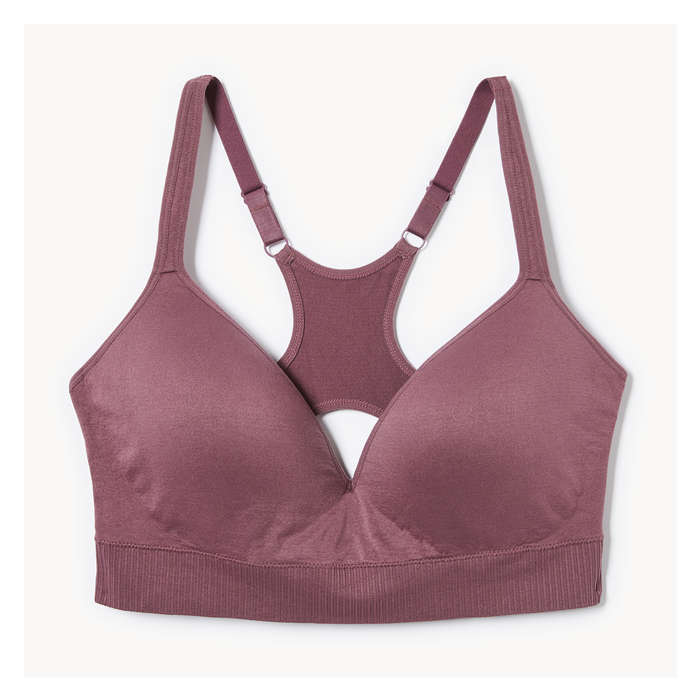 Women+ High Impact Sports Bra - Burgundy