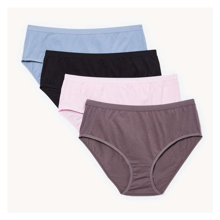 Women+ 4-Pack Organic Cotton Brief