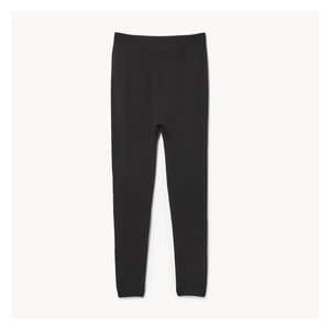 Collants en molleton sans pieds pour Femmes+ - Onyx