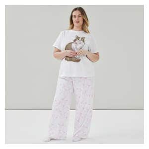 Women+ Cotton Sleep T-Shirt - White