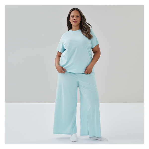 Women+ Cotton Sleep T-Shirt - Light Blue