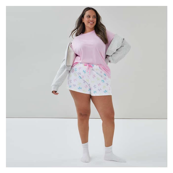 Women+ Cotton Sleep Short