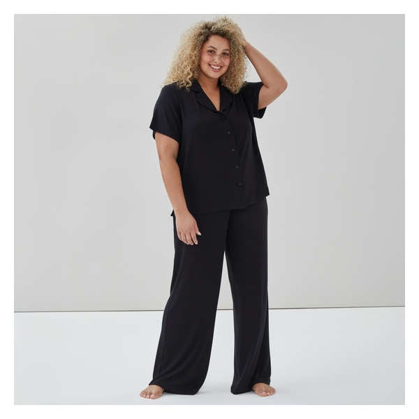 Women+ 2-Piece Sleep Set - Black