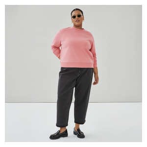 Women+ Crewneck Sweatshirt - Dusty Rose