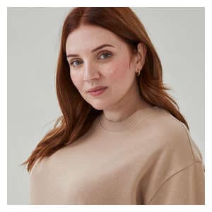 Women+ Crewneck Sweatshirt - Light Brown