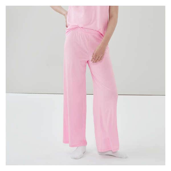Wide Leg Sleep Pant - Light Pink