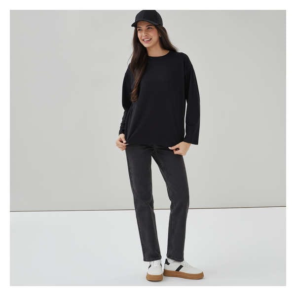 Long Sleeve Top - JF Black