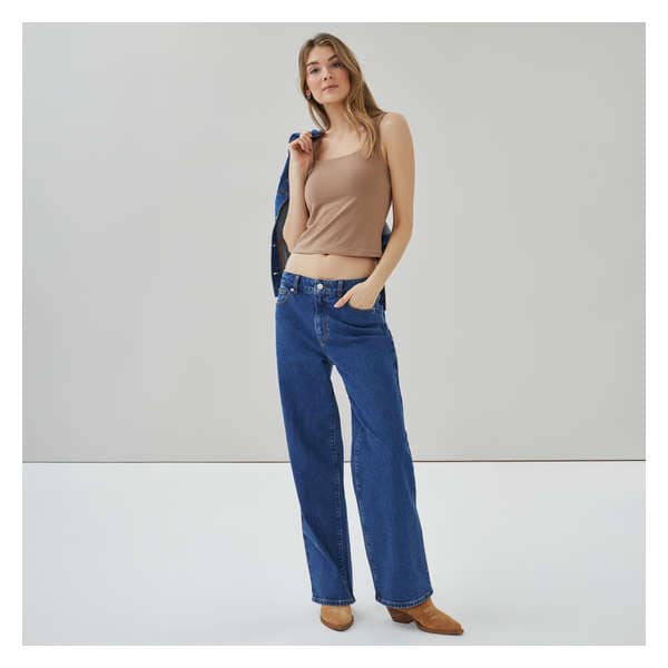 Contoured Tank - Light Brown
