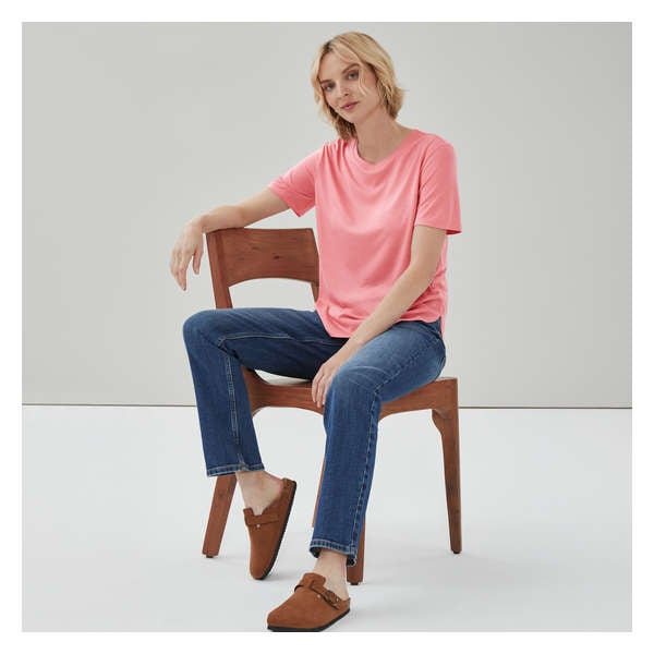 Relaxed T-Shirt - Dusty Rose