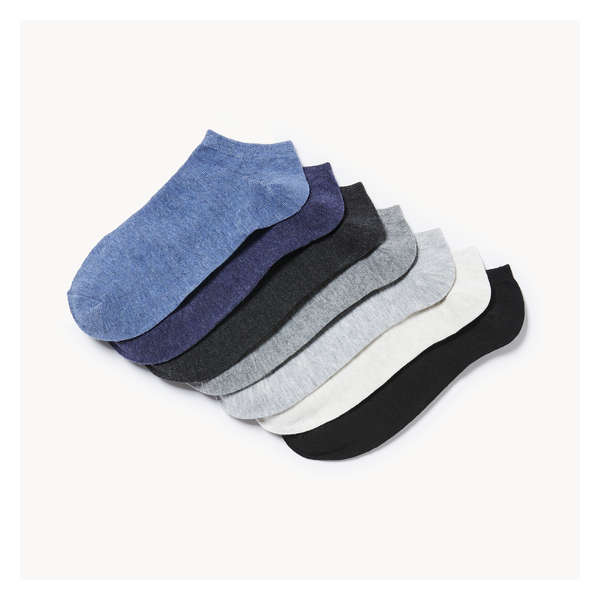 7-Pack Low-Cut Socks - Denim Blue