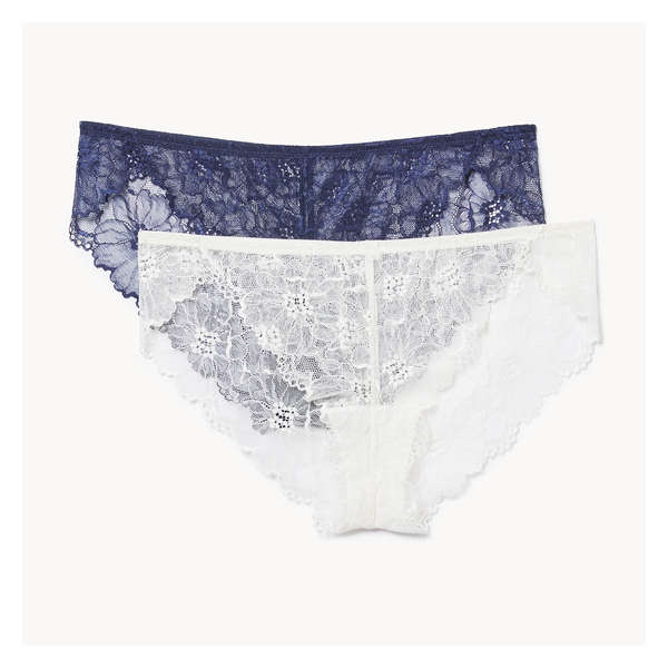 2-Pack Lace Bikini - Navy