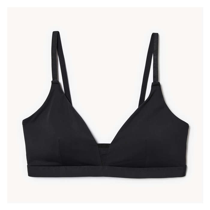 Women's V-Neck Mesh Bralette