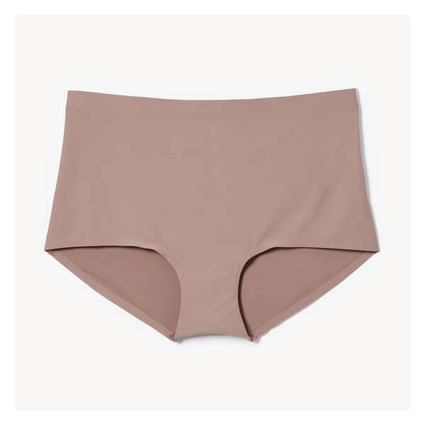 No Show Boyshort - Stone