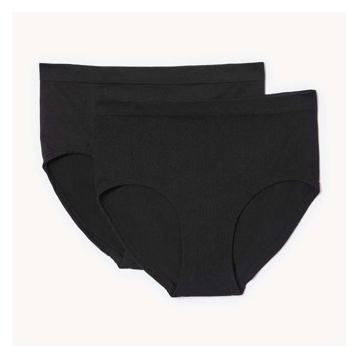 Aux Femmes Ens. 2 culottes sans couture