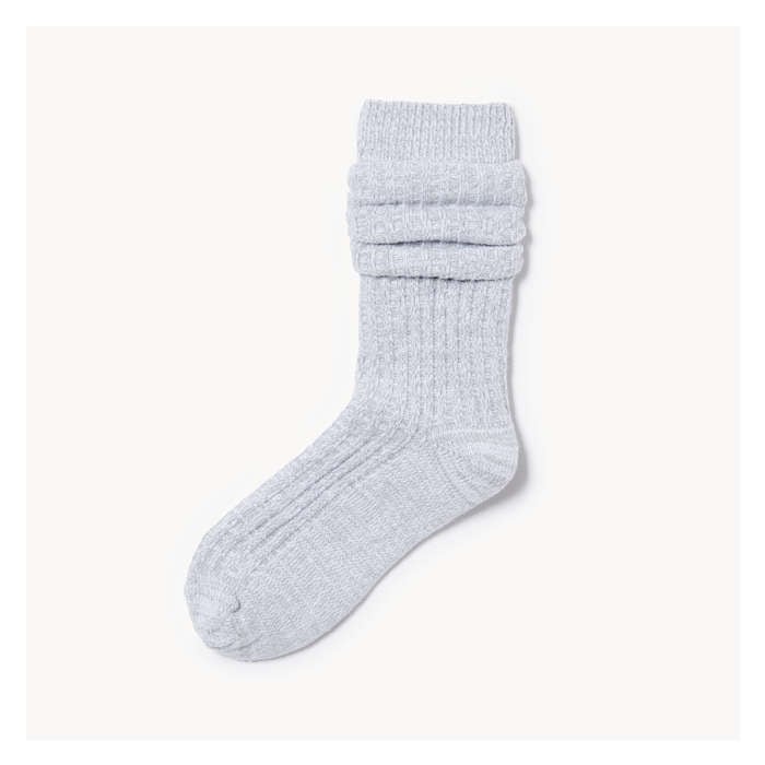 Women's Heavyweight Slouchy Crew Socks - Grey