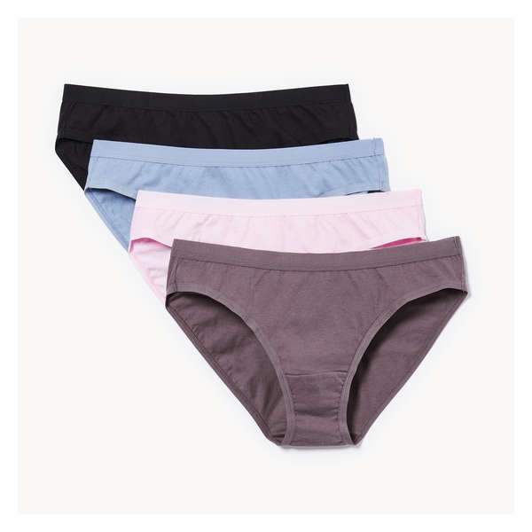 4-Pack Organic Cotton Bikini - Multi