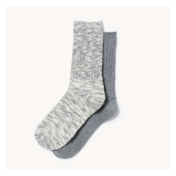2-Pack Heavyweight Crew Socks - Multi