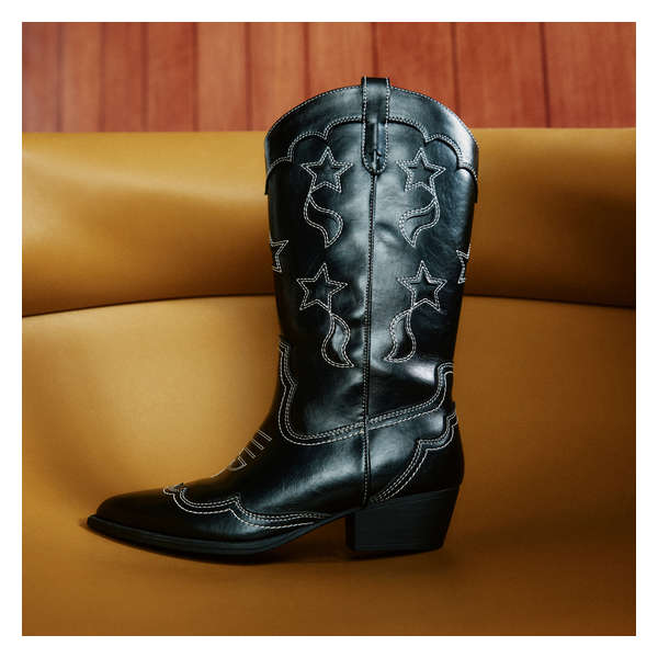 Cowboy Boots - Black