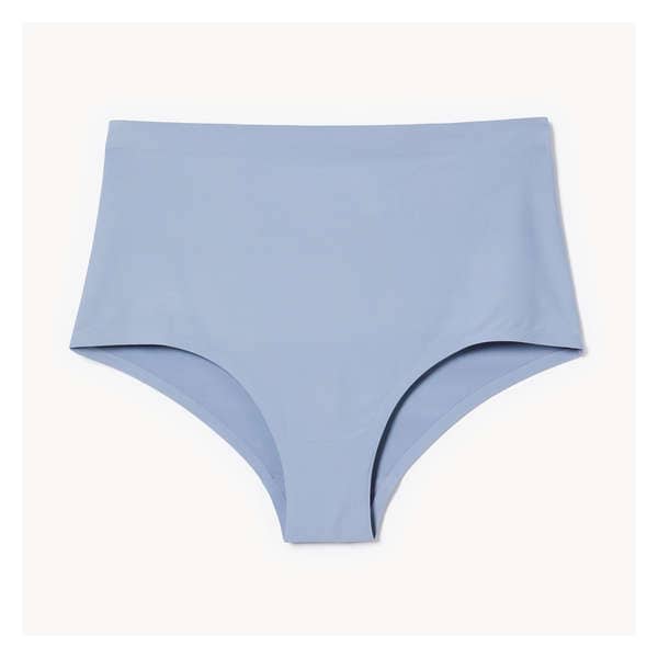 No Show High Waist Brief - Blue