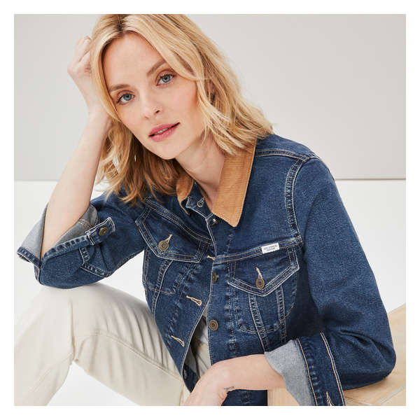 Levi Strauss Signature™ Gold Trucker Jacket - Dark Wash