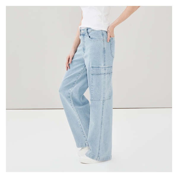 Levi Strauss Signature™ Gold Cargo Jean - Light Wash