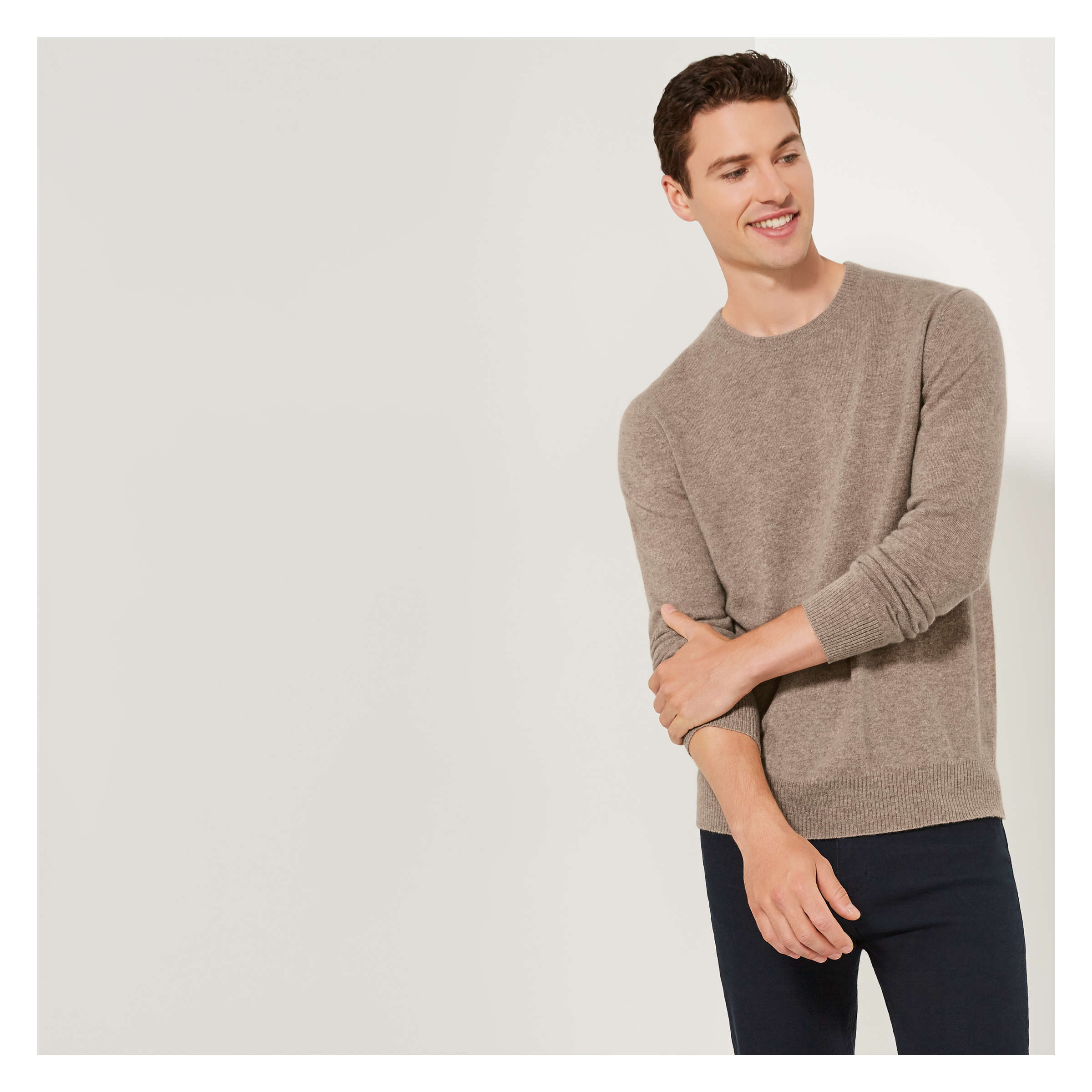 male cashmere sweater