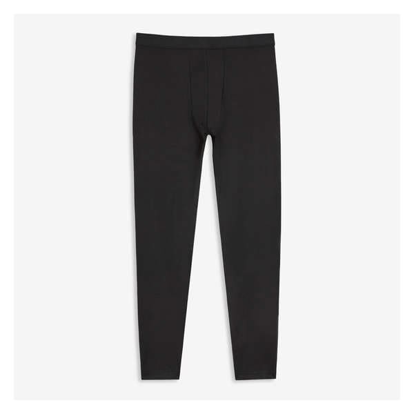 Men's Thermal Leggings - Black