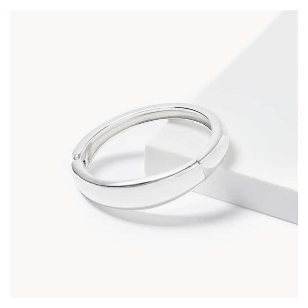 Oval Bracelet - Silver