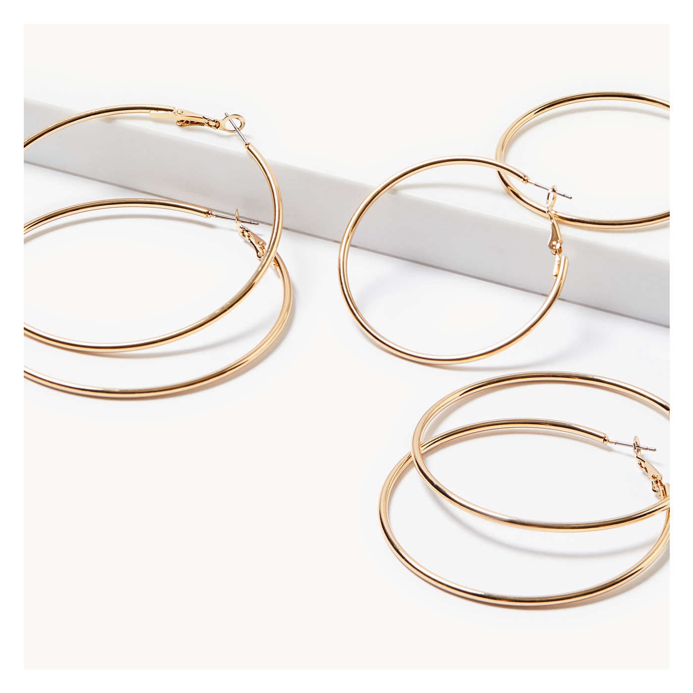 Ensemble de 3paires danneaux