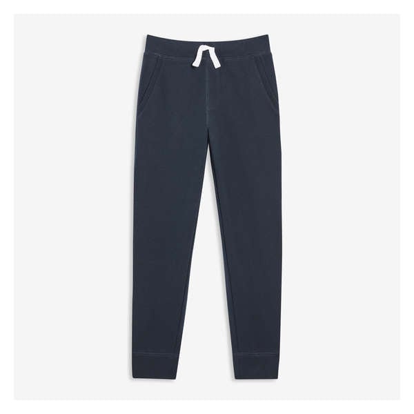Kid Boys' French Terry Jogger - JF Midnight Blue