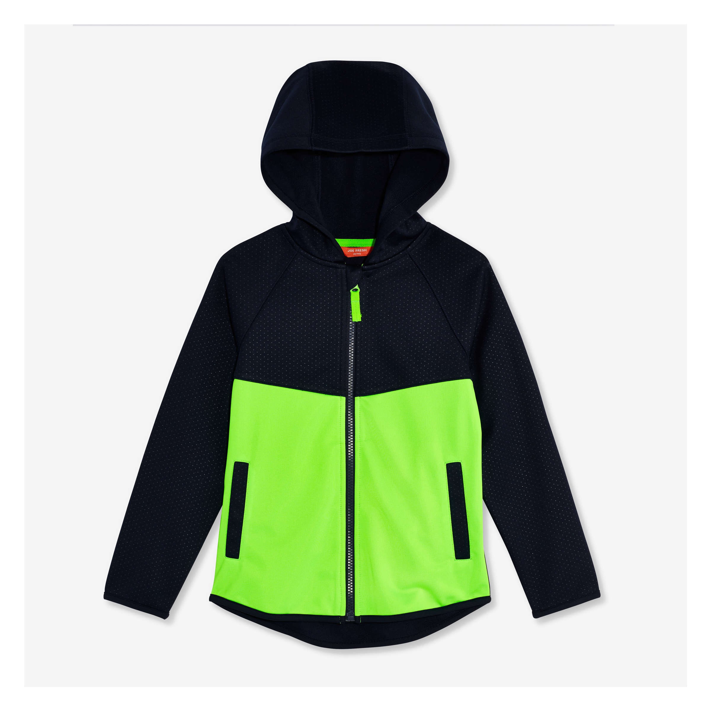 boys lime green hoodie