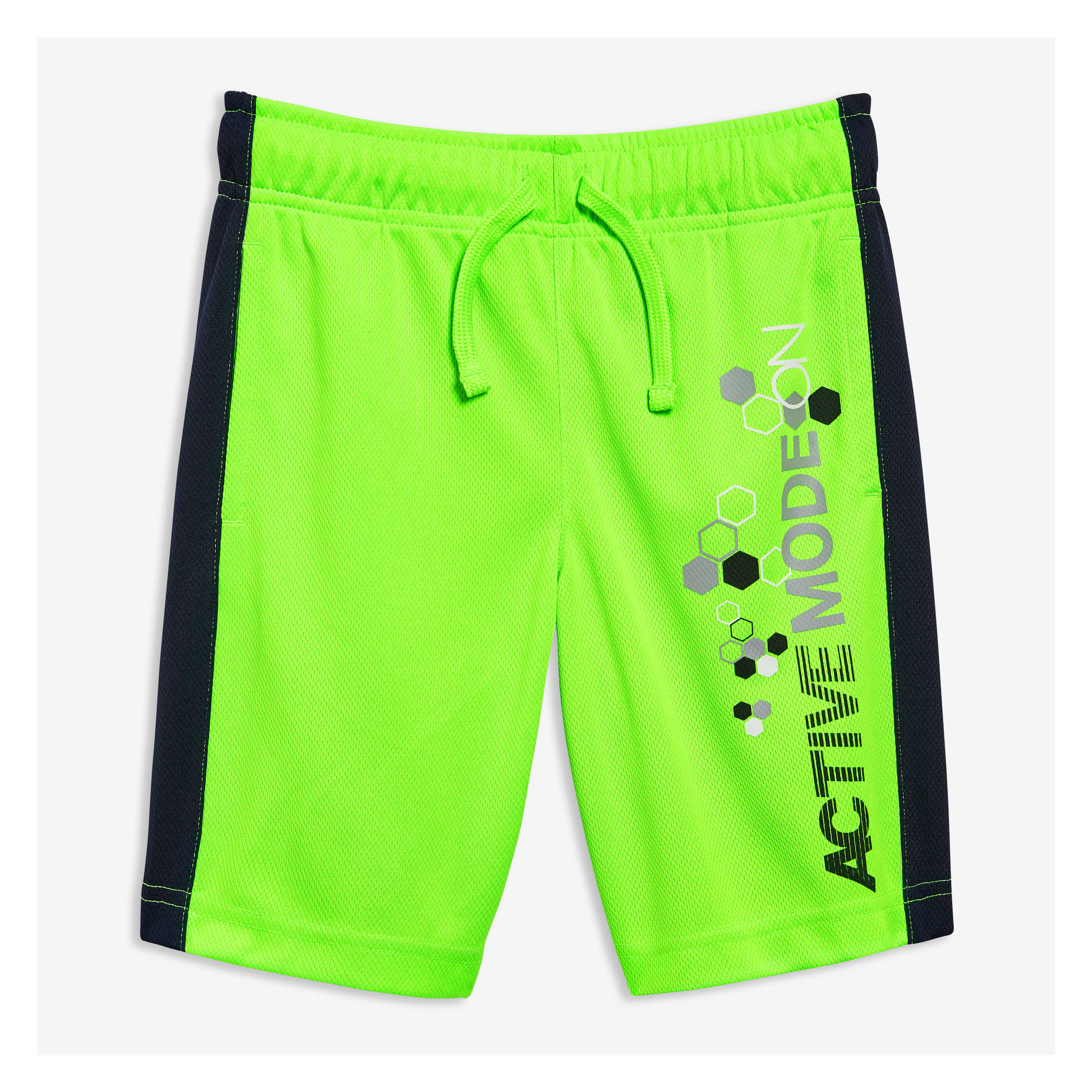 neon green gym shorts