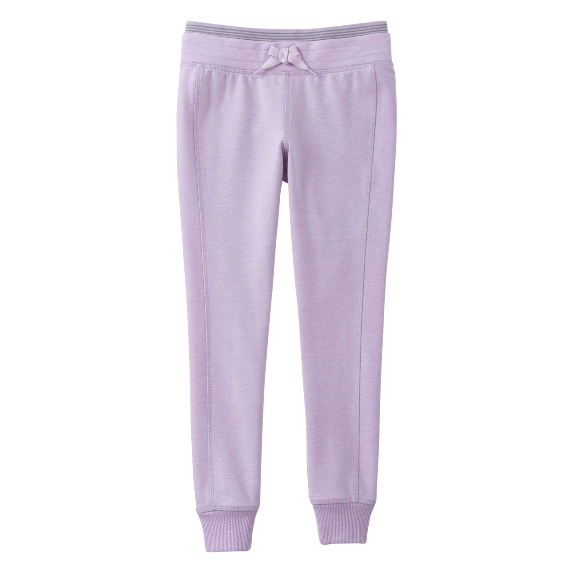 girls purple joggers