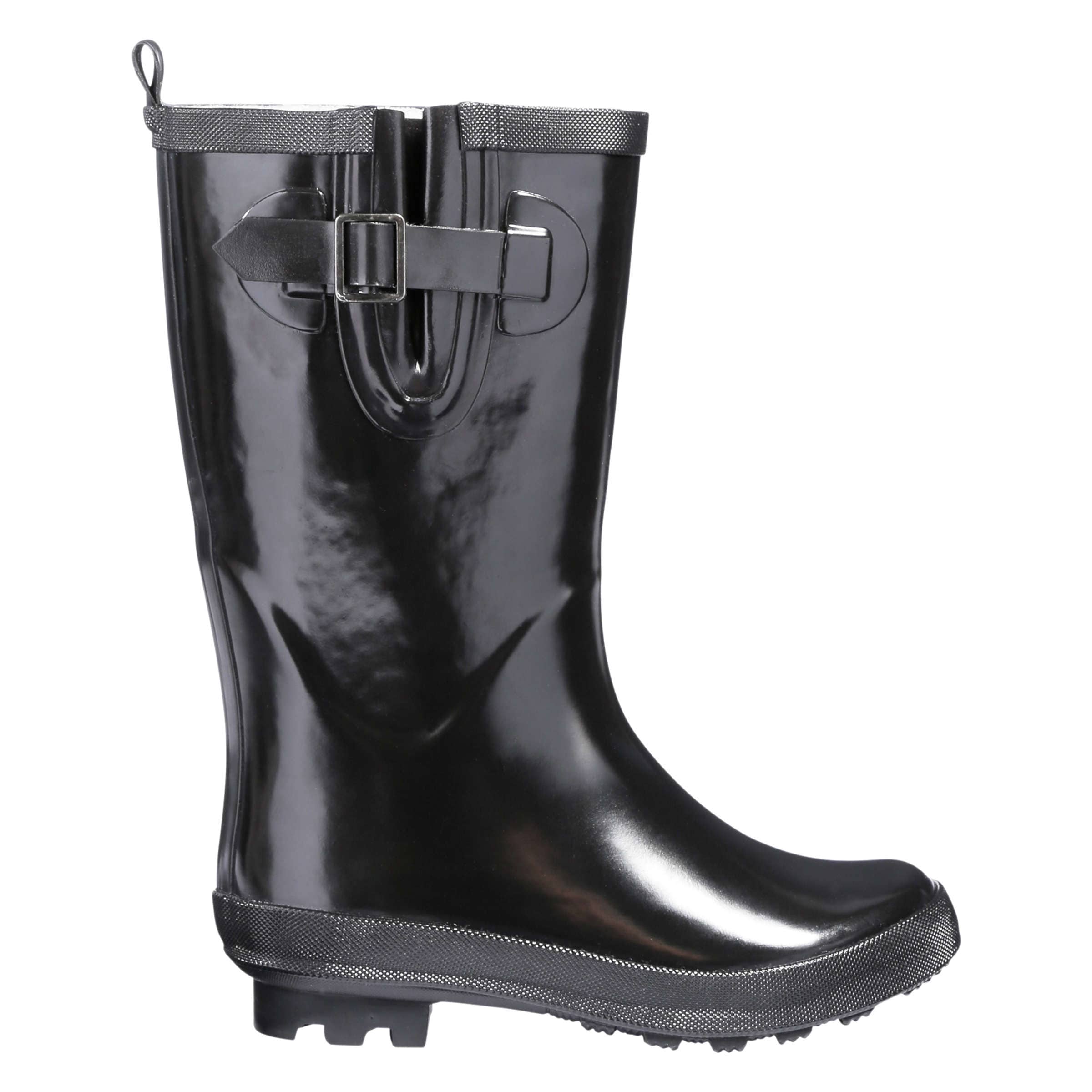 lined rain boots