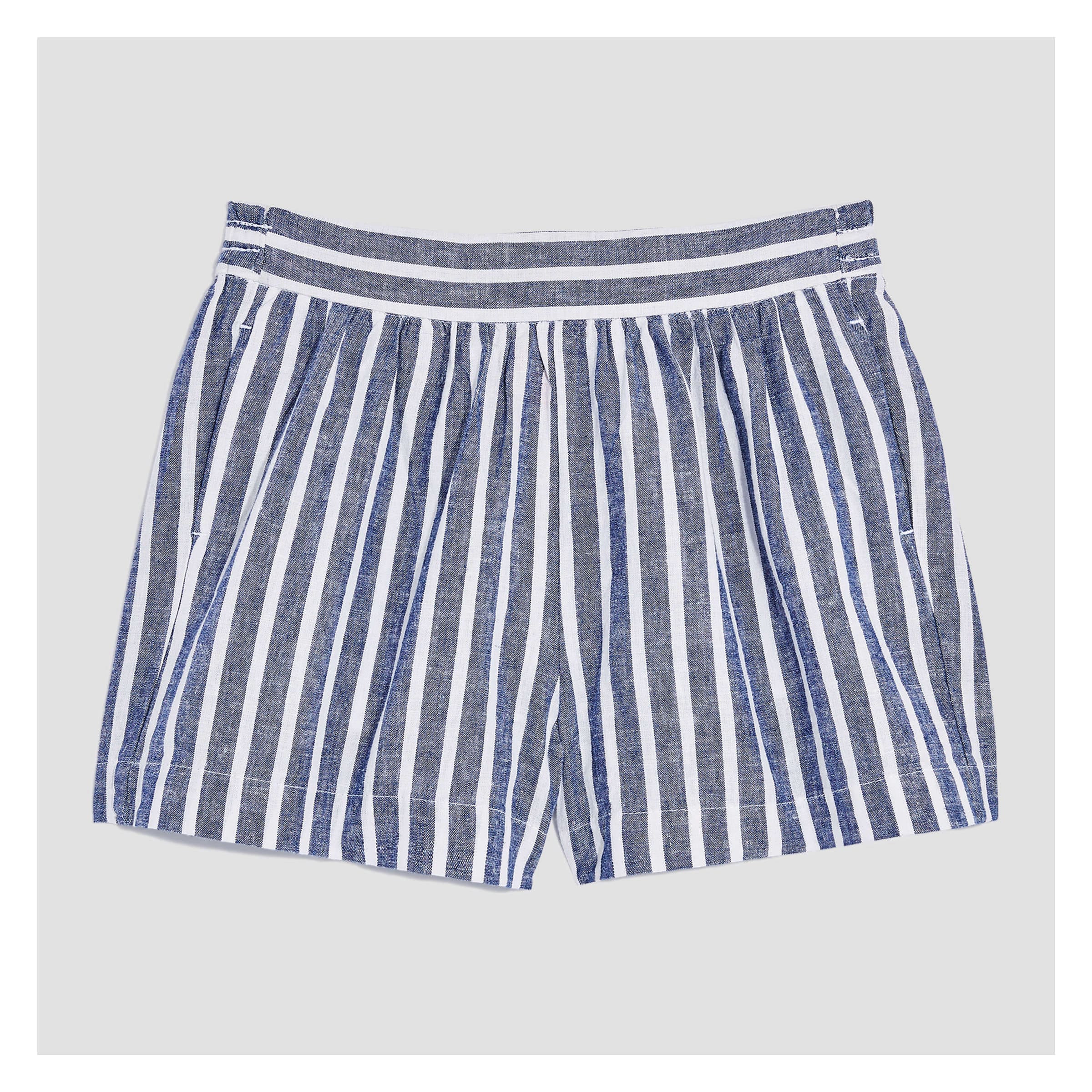 girls striped shorts