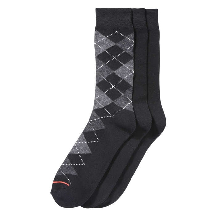 Men's 3-Pack Crew Socks