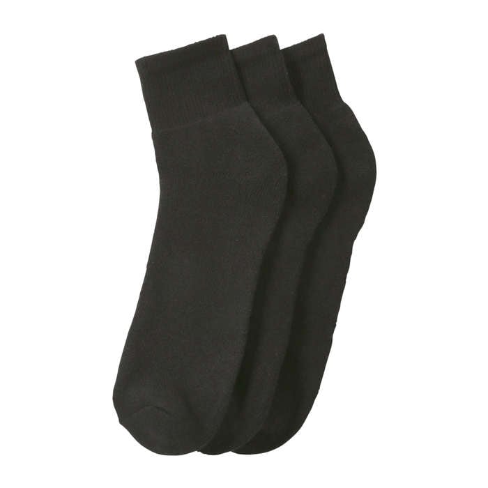 Men's 3-Pack Quarter-Crew Socks