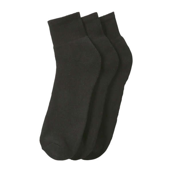 Men’s 3 Pack Sport Socks - Black