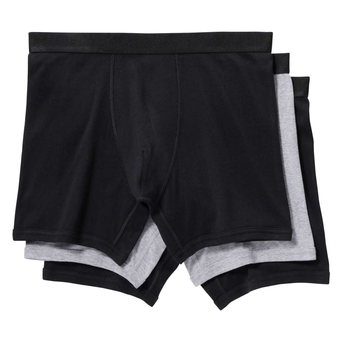 3-PACK JERSEY BOXER BRIEFS - BLACK - COS