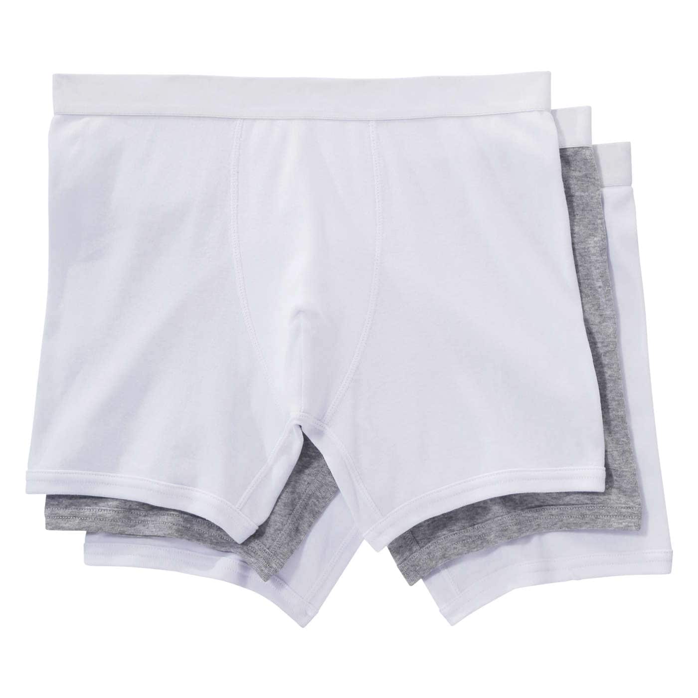 Boxer Brief 3 Pack: White – Henry & Company