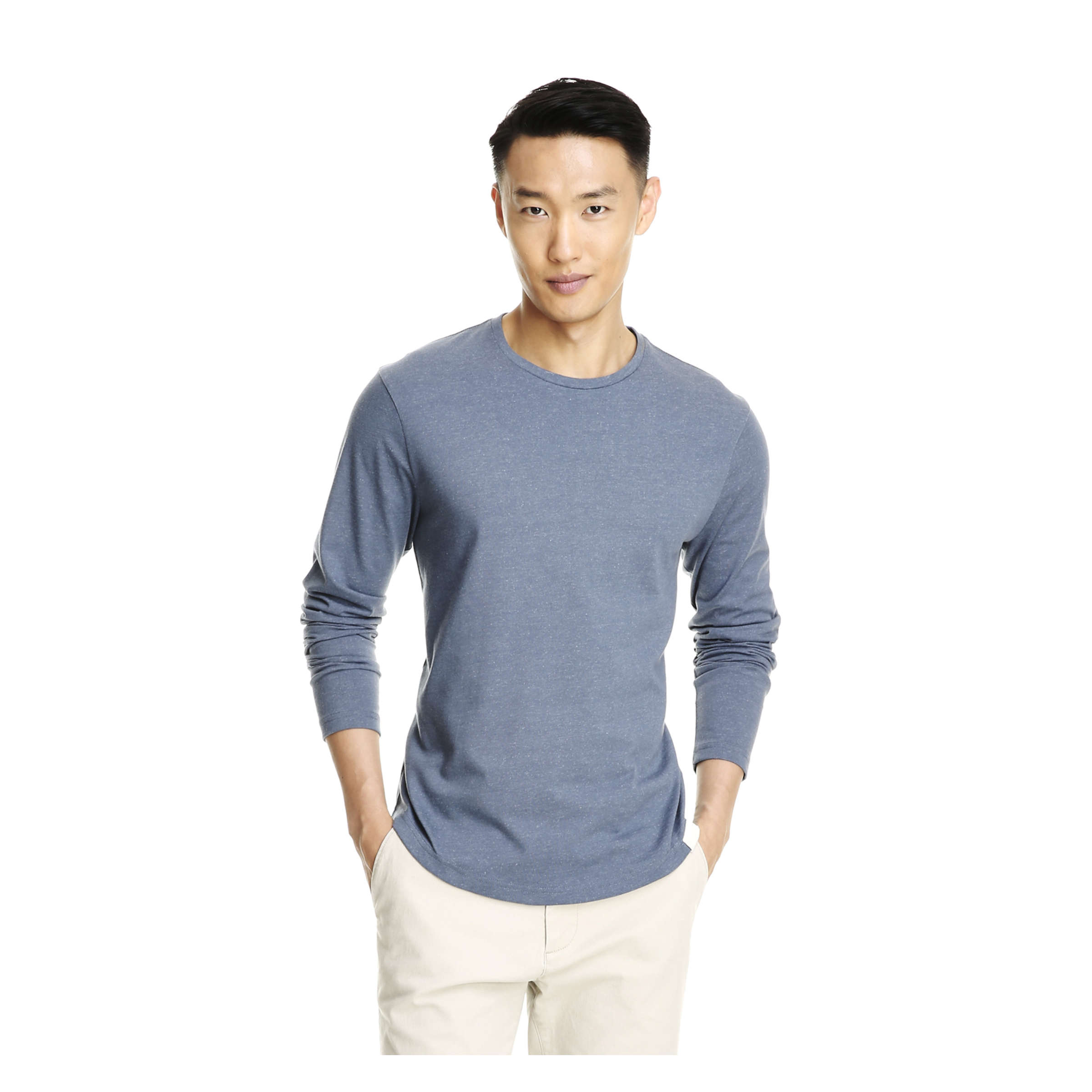 dusty blue casual dress